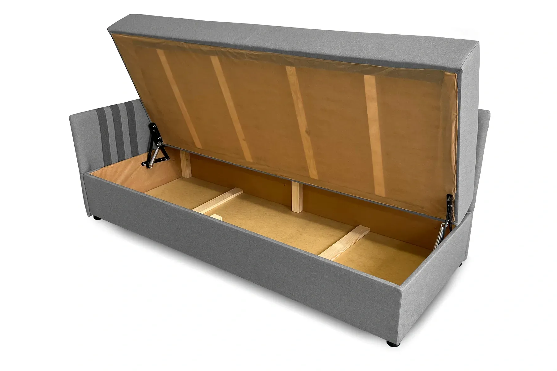 Диван-ліжко Дельта 198х80 см Світло-сірий (28118961) - фото 6 Диван-ліжко Дельта 198х80 см Світло-сірий (28118961) - фото 6