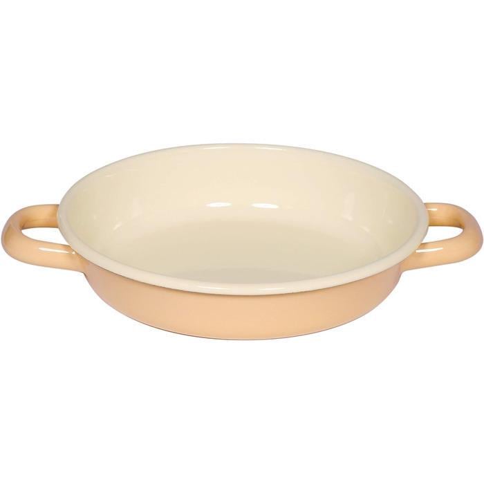 Сковорода для яєць Riess Класична 18 см алюміній Жовтий (2634749)