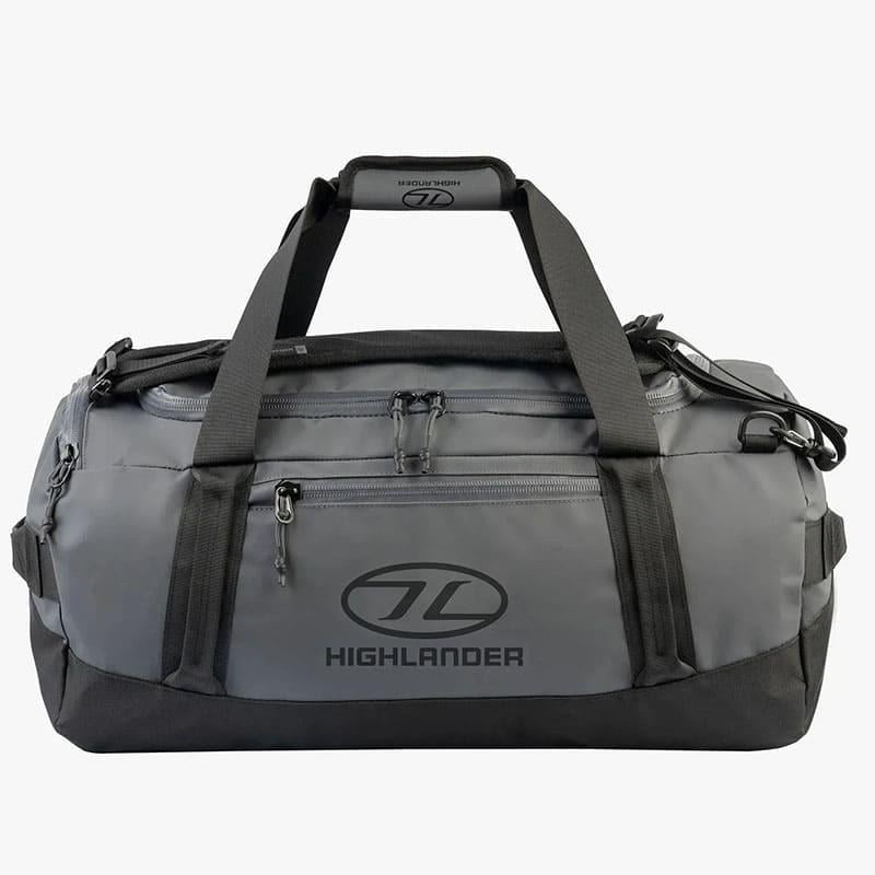 Дорожня сумка Highlander Hauler Duffel водозахисна 45 л Dark Grey (931676) - фото 1 Дорожня сумка Highlander Hauler Duffel водозахисна 45 л Dark Grey (931676) - фото 1