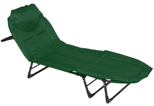 Шезлонг-лежак раскладной Bonro B2002-4 Темно-зеленый (5420)