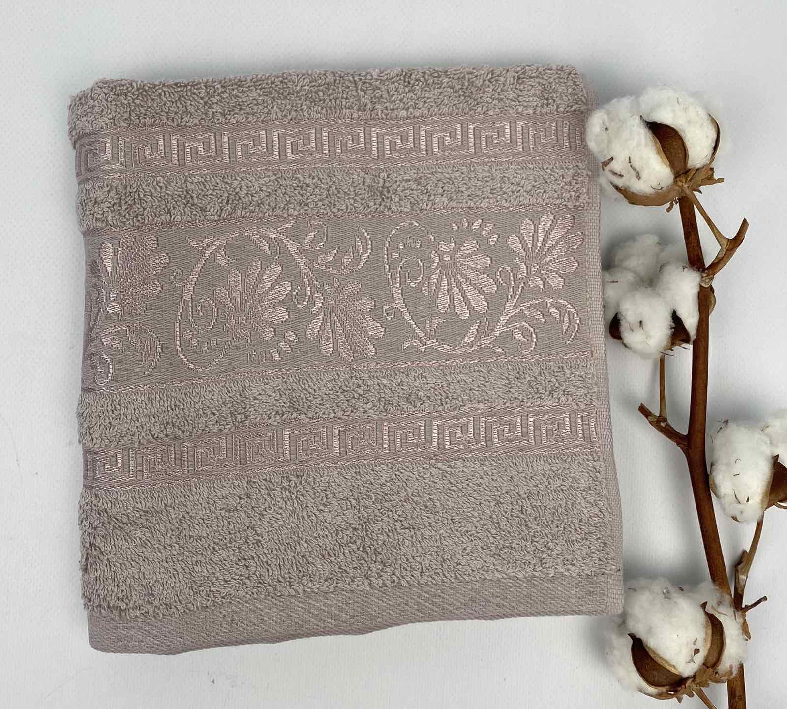 Рушник Cottonize cod 137 50х90 см Коричневий (CN21235) - фото 1