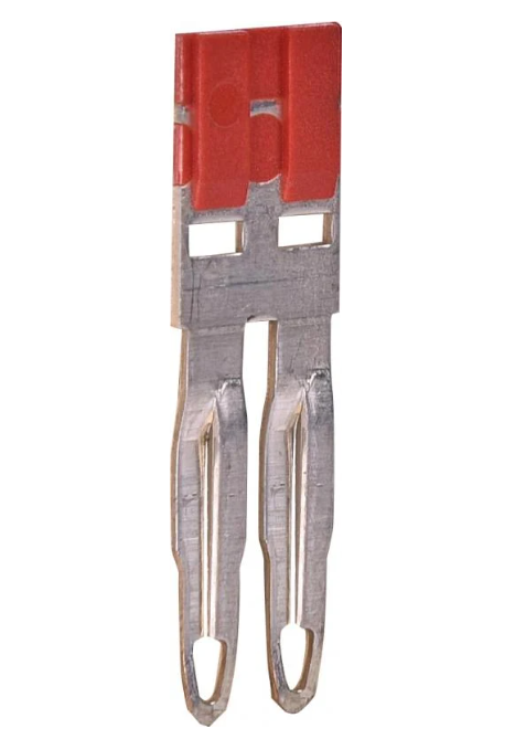 Перемычка соединительная для клемм ETI ESC-PTP2/02/R 2P ESC-CBC.2 втычная Красный (3903022)