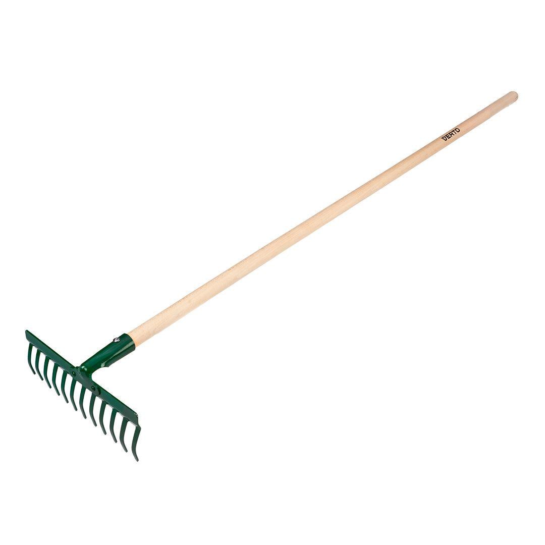 Грабли универсальные Verto 12 зубцов 140 см сталь Dark Green/Wood (15G056) Грабли универсальные Verto 12 зубцов 140 см сталь Dark Green/Wood (15G056)