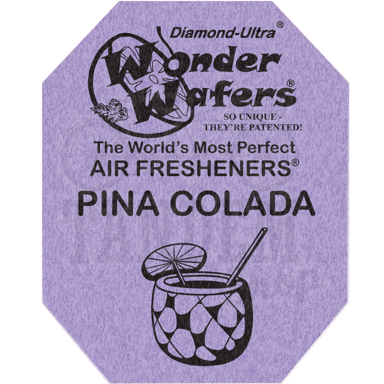 Ароматизатор у пластинці Wonder Wafers Pina Colada 65x50 мм