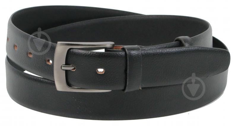 Ремень мужской из кожи под брюки Always Wild 3.4 см Черный (BOM01ARS)