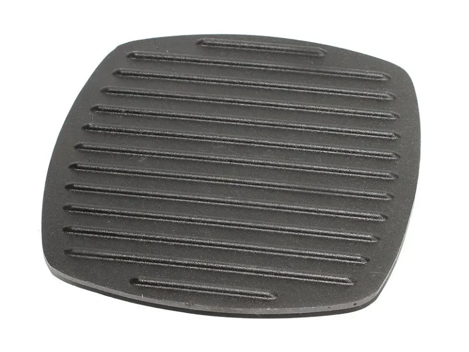 Крышка-пресс чугунная квадратная для сковороды-гриль Biol 240 мм (10242) - фото 2