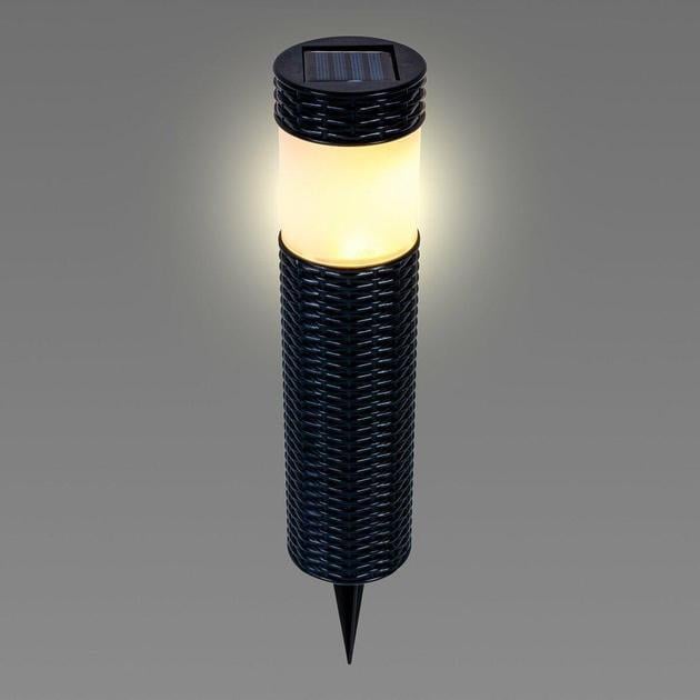 Садово-парковый светильник Sirius грунтовый на солнечной батарее 3000К 35 см IP44 Черный (SLP68) Садово-парковый светильник Sirius грунтовый на солнечной батарее 3000К 35 см IP44 Черный (SLP68)