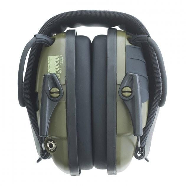 Наушники активные защитные Howard Leight Impact Sport R-01526 защита 22 Дб Olive - фото 2