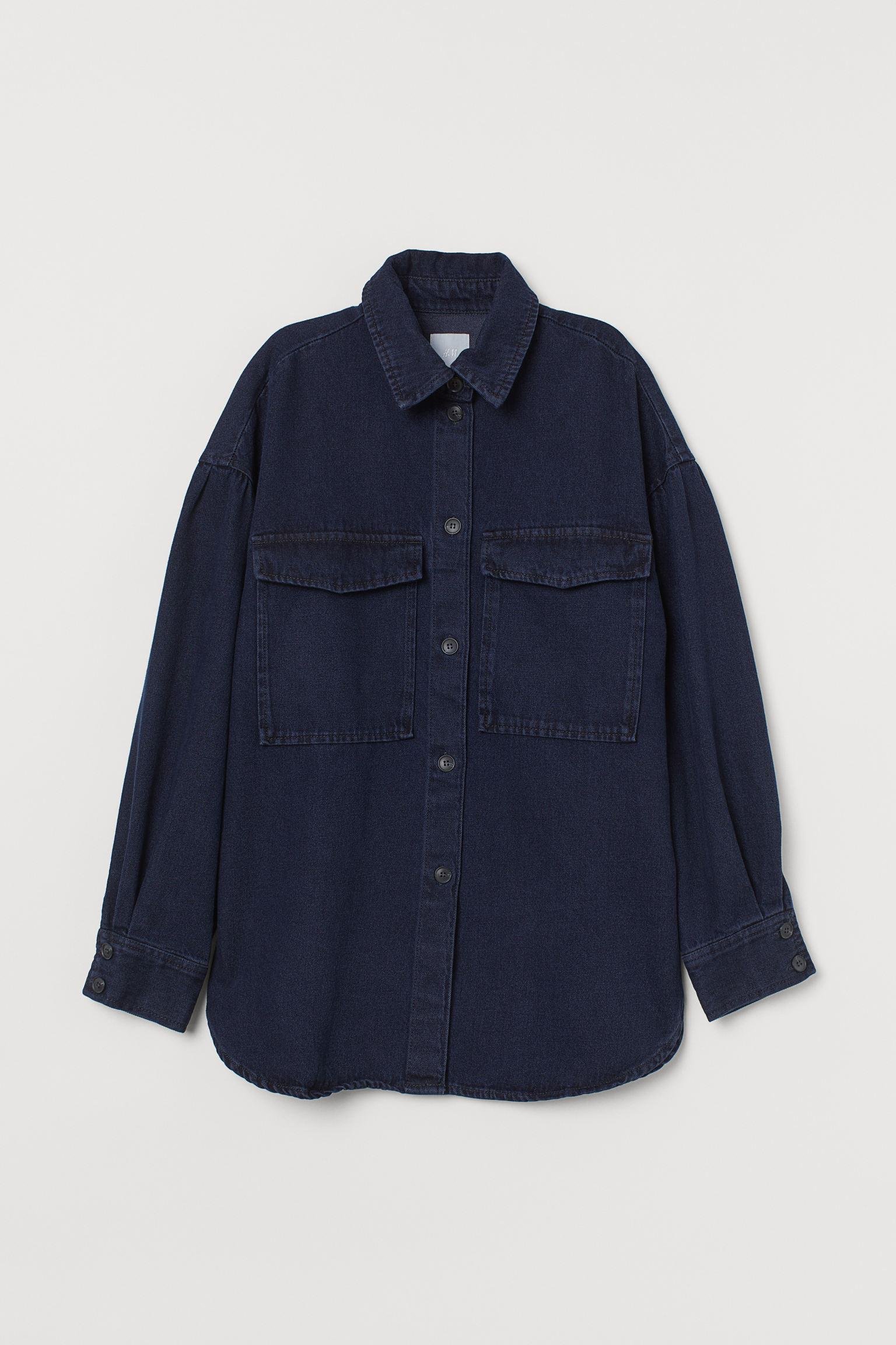 Куртка джинсова H&M XS Темно-синій (QQ17028987012) Куртка джинсова H&M XS Темно-синій (QQ17028987012)