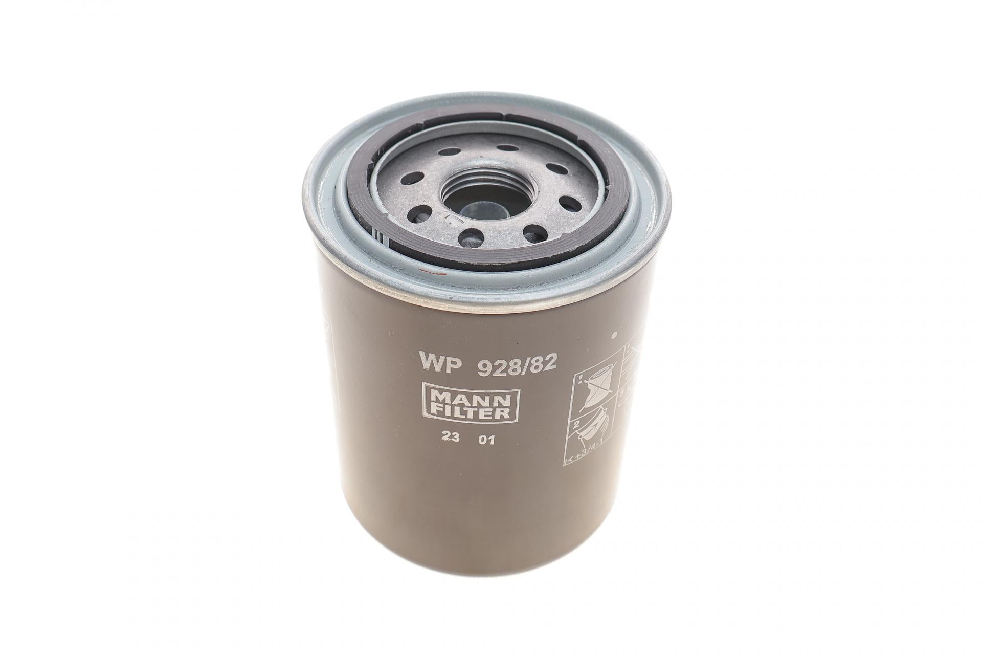 Фильтр масляный Mann-Filter для Nissan Primera/Almera/Patrol 2,0D/2,8TD 88-02- (WP 928/82)