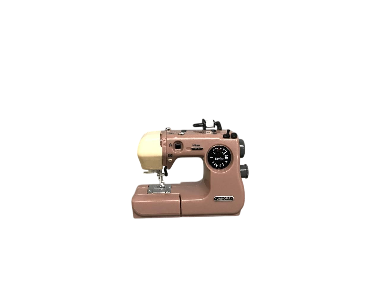 Детская модель швейной машинки 5,5x4x2,4 см Бежевый (C01619-4)