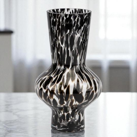 Ваза Modern Искристость 26 см Черный (9287-005)