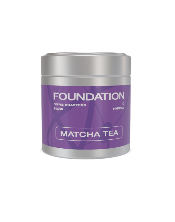 Чай Foundation Coffee Roasters Матча церемоніальна в банці 30г
