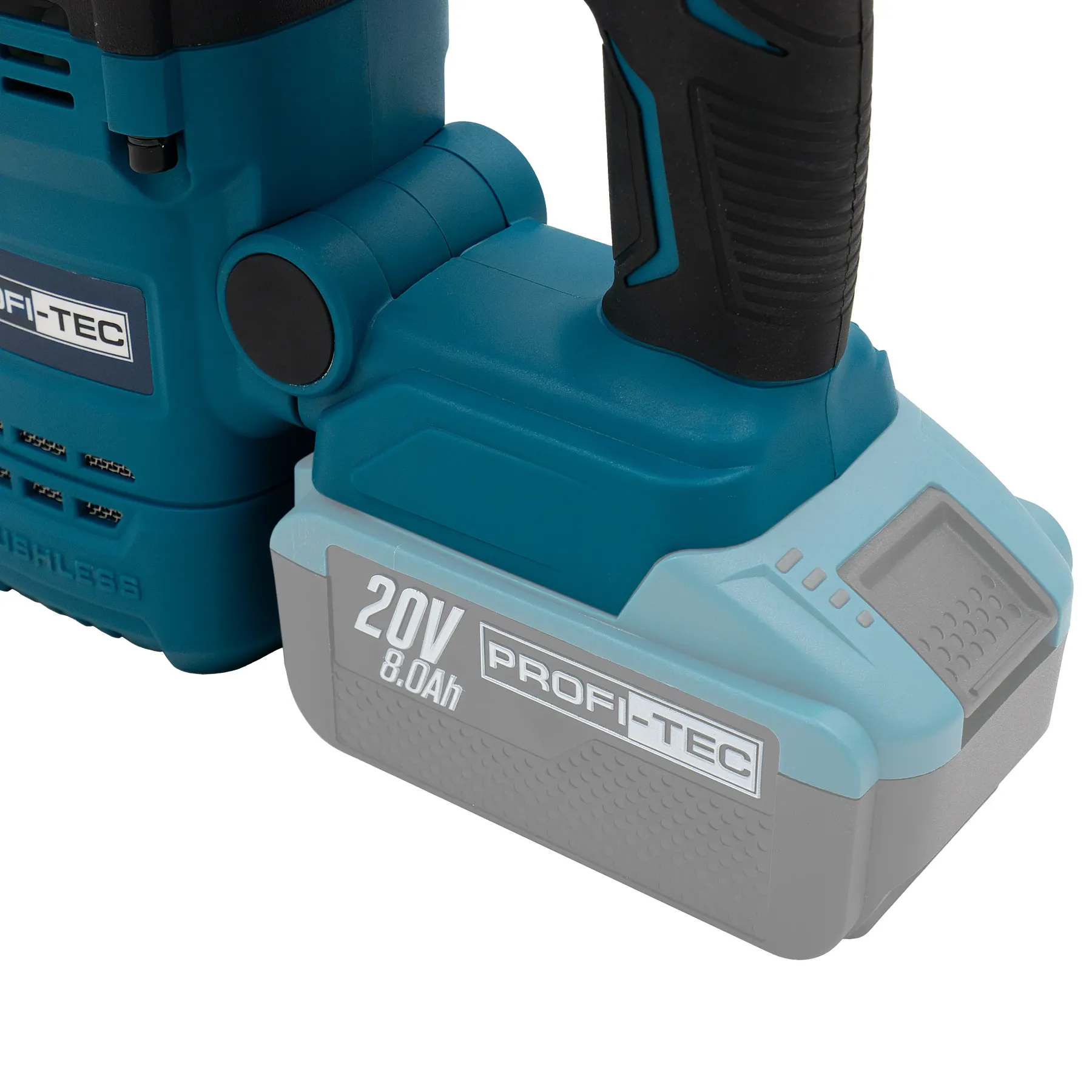 Перфоратор акумуляторний Profi-TEC PBH5620 20 В 5,6 Дж SDS-MAX 1хPT2080EP 8,0 Аг (007257) - фото 6