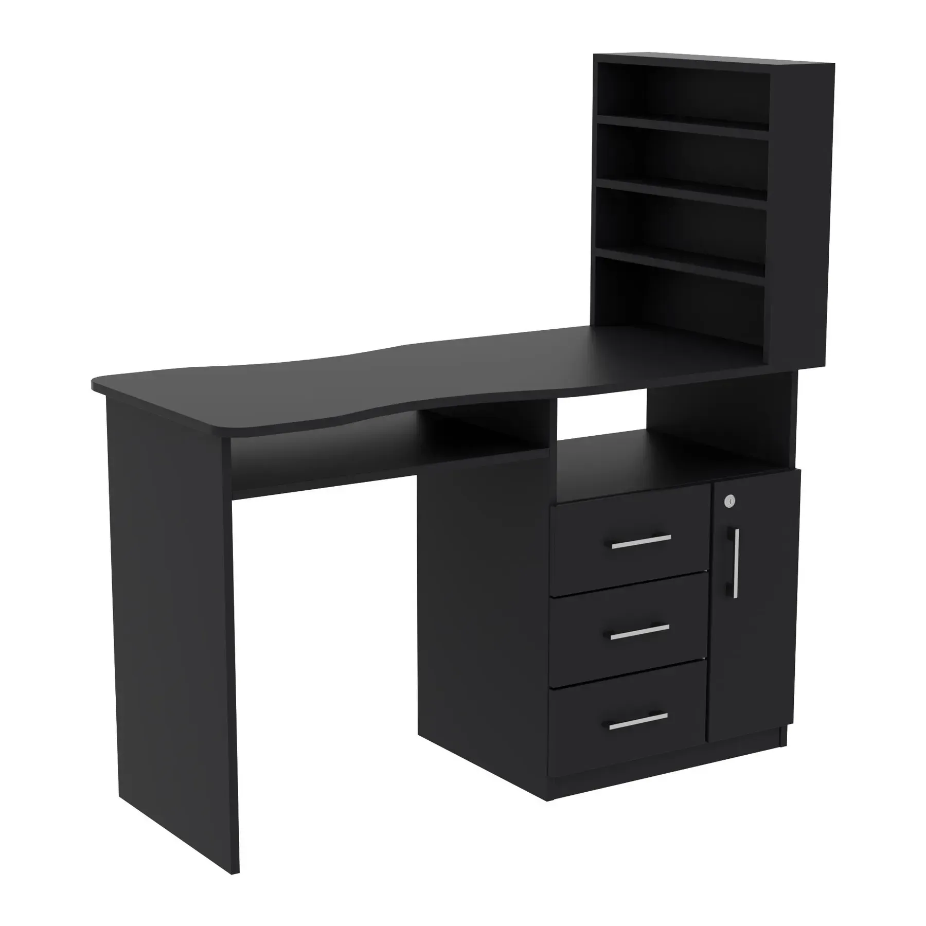 Стол маникюрный Kontinent СМ-1 правый 1230х550х1264 мм Антрацит (29052699) - фото 1 Стол маникюрный Kontinent СМ-1 правый 1230х550х1264 мм Антрацит (29052699) - фото 1