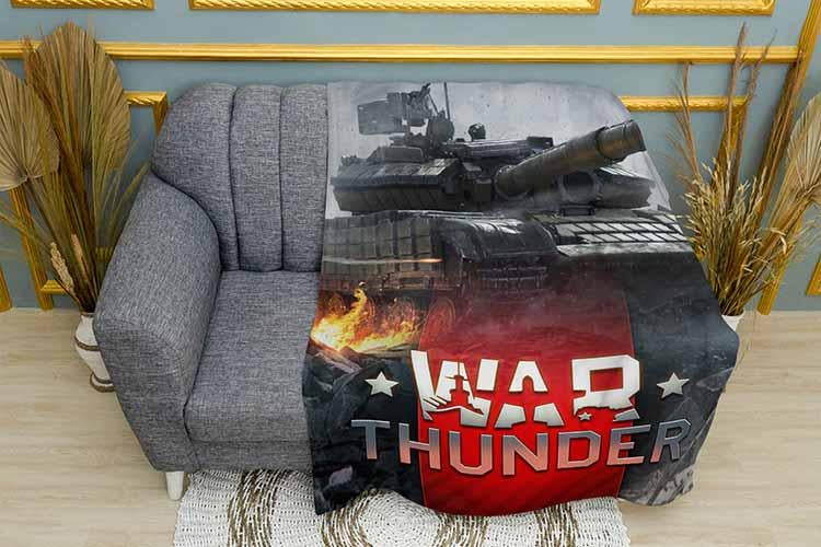 Плед War Thunder Computer Game плюш двухслойный 150х210 см (112973-3)