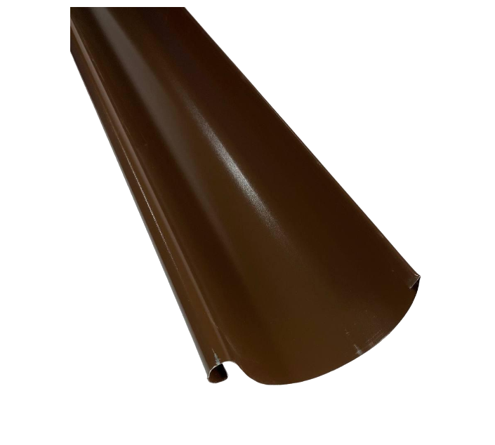 Желоб Stream RAL 8017 4 м/п 125 мм Шоколадно-коричневый (000041)
