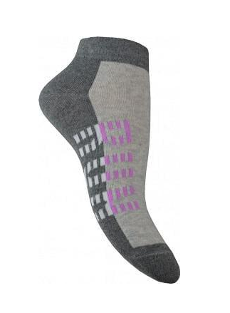 Носки детские демисезонные Легка хода 9259 спортивные р. 22-24 Серебряный меланж (27039335)