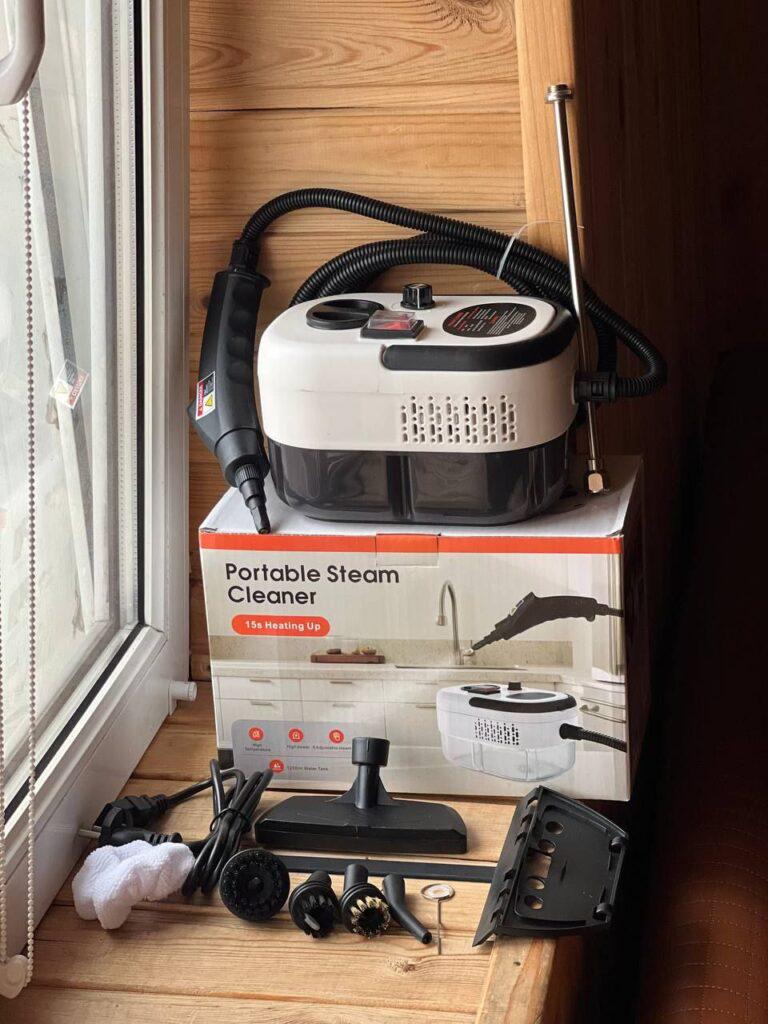 Парооочисник із набором насадок 2500 Вт (28403792) - фото 4 Парооочисник із набором насадок 2500 Вт (28403792) - фото 4