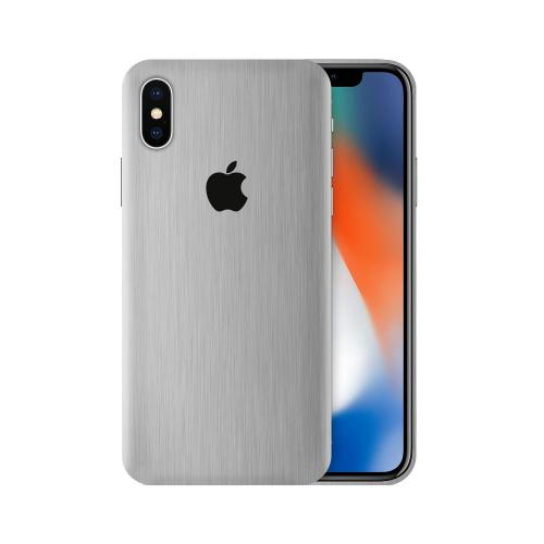 Виниловая наклейка InStick для iPhone XS Max Алюминий шлифованный (1lnl912t)
