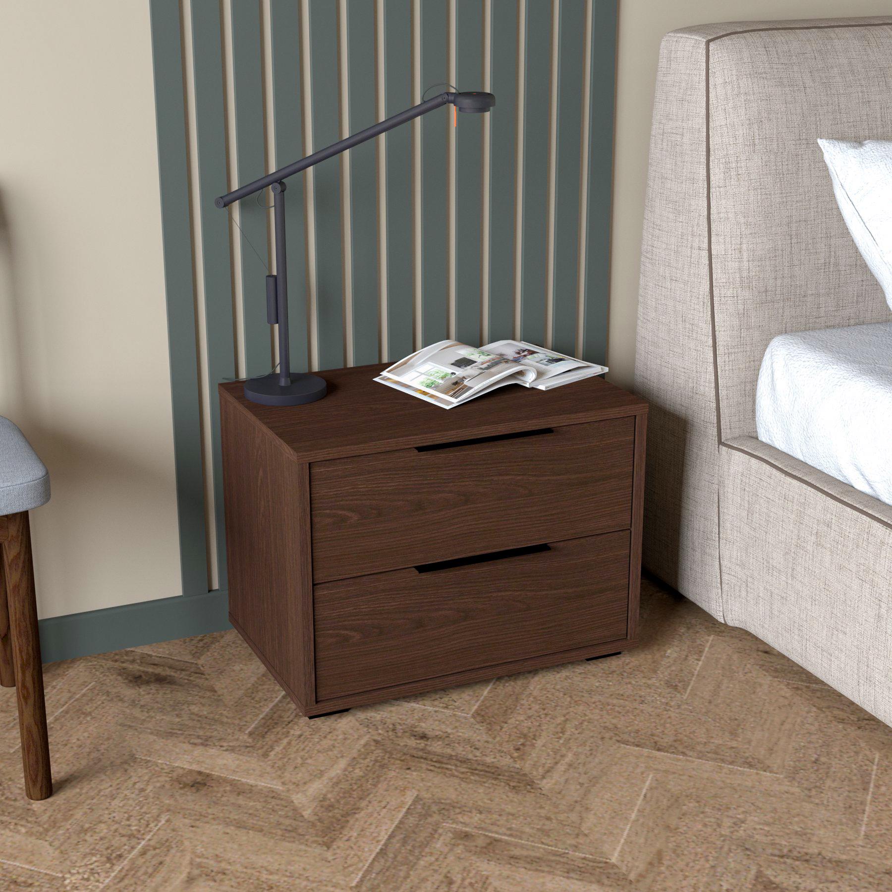 Тумба прикроватная Bergen 550x360x420 мм Венге Магия