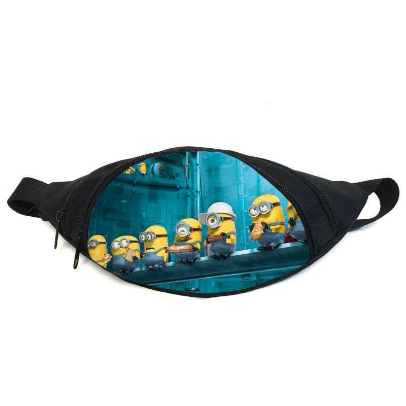 Поясная сумка-бананка Миньоны GB-minions 02 Черный (2039811288)