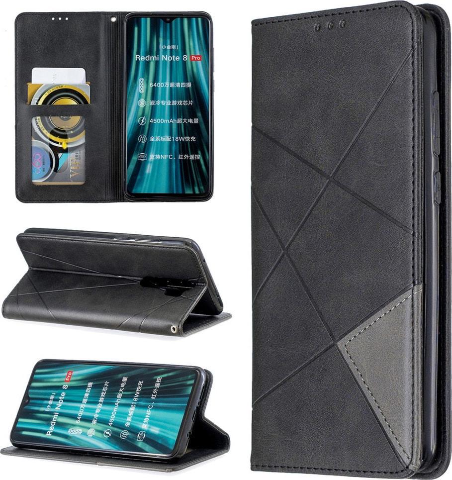 Чехол книжка SHLab Prisma Xiaomi Redmi Note 8 Pro Black (36331-2B)