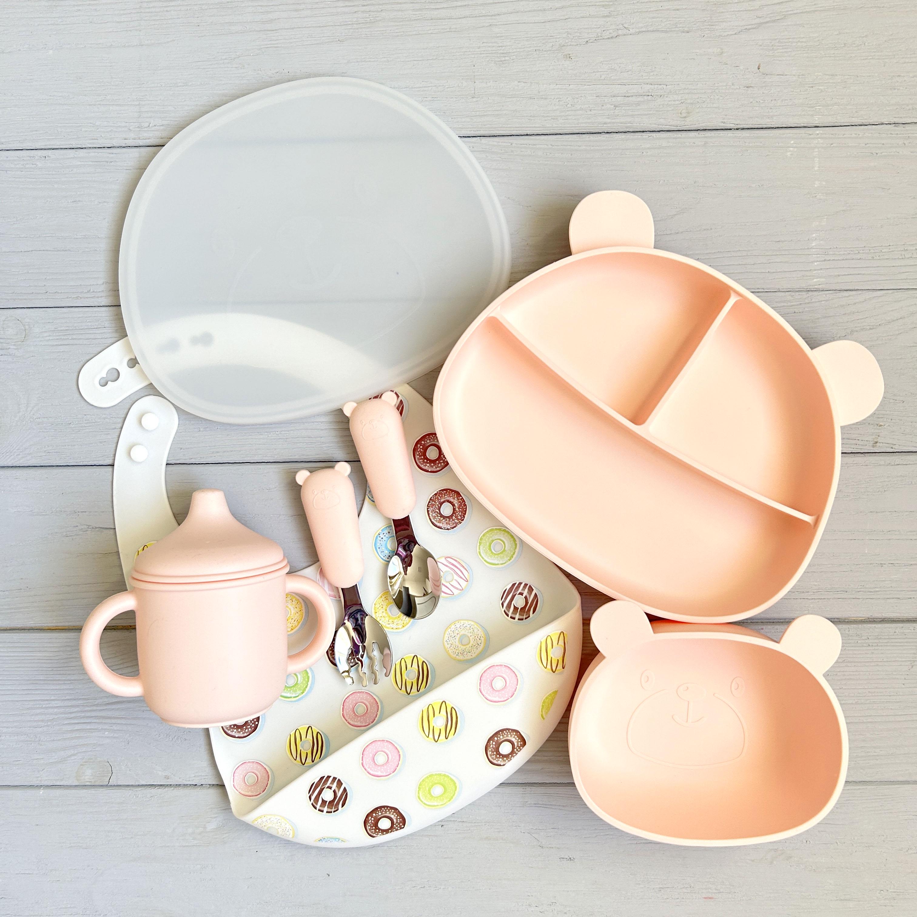 Детская посуда силиконовая Мишка BPR img_e9227 Y4 Розовый (65530) - фото 2 Детская посуда силиконовая Мишка BPR img_e9227 Y4 Розовый (65530) - фото 2