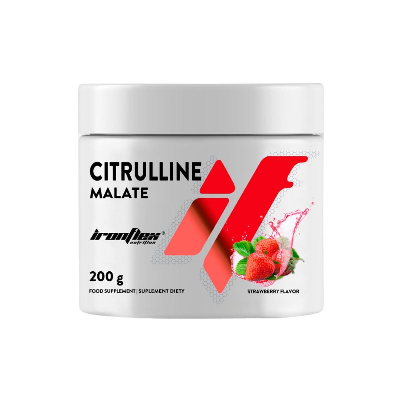 Цитрулин IronFlex Citrulline Strawberry 200 г Цитрулин IronFlex Citrulline Strawberry 200 г