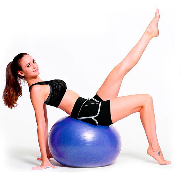 М'яч для фітнесу OSPORT OF-0020 85 см Синій