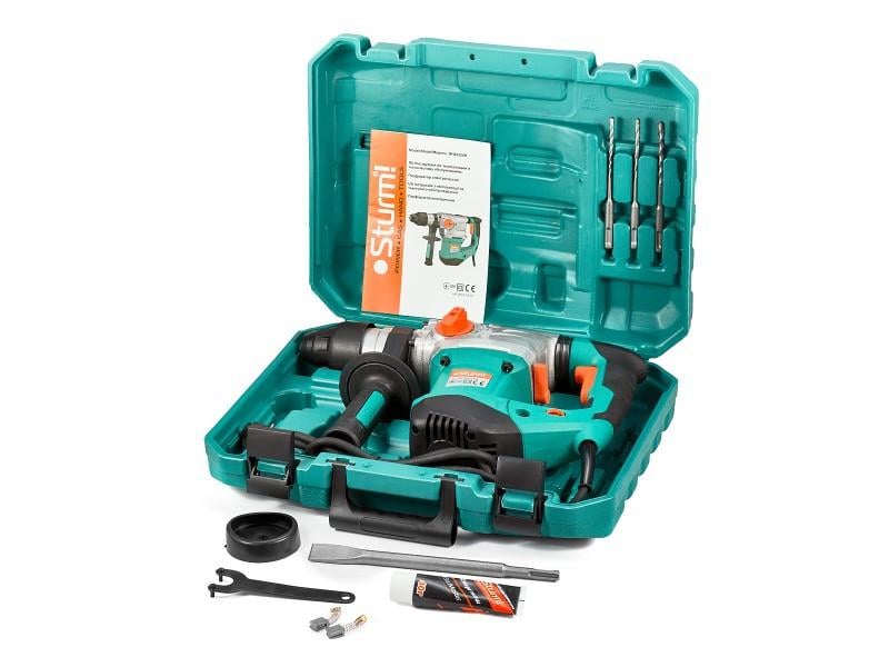 Перфоратор Sturm RH2532VR 1850 Вт в кейсі з регулюванням обертів (40523798) - фото 3 Перфоратор Sturm RH2532VR 1850 Вт в кейсі з регулюванням обертів (40523798) - фото 3