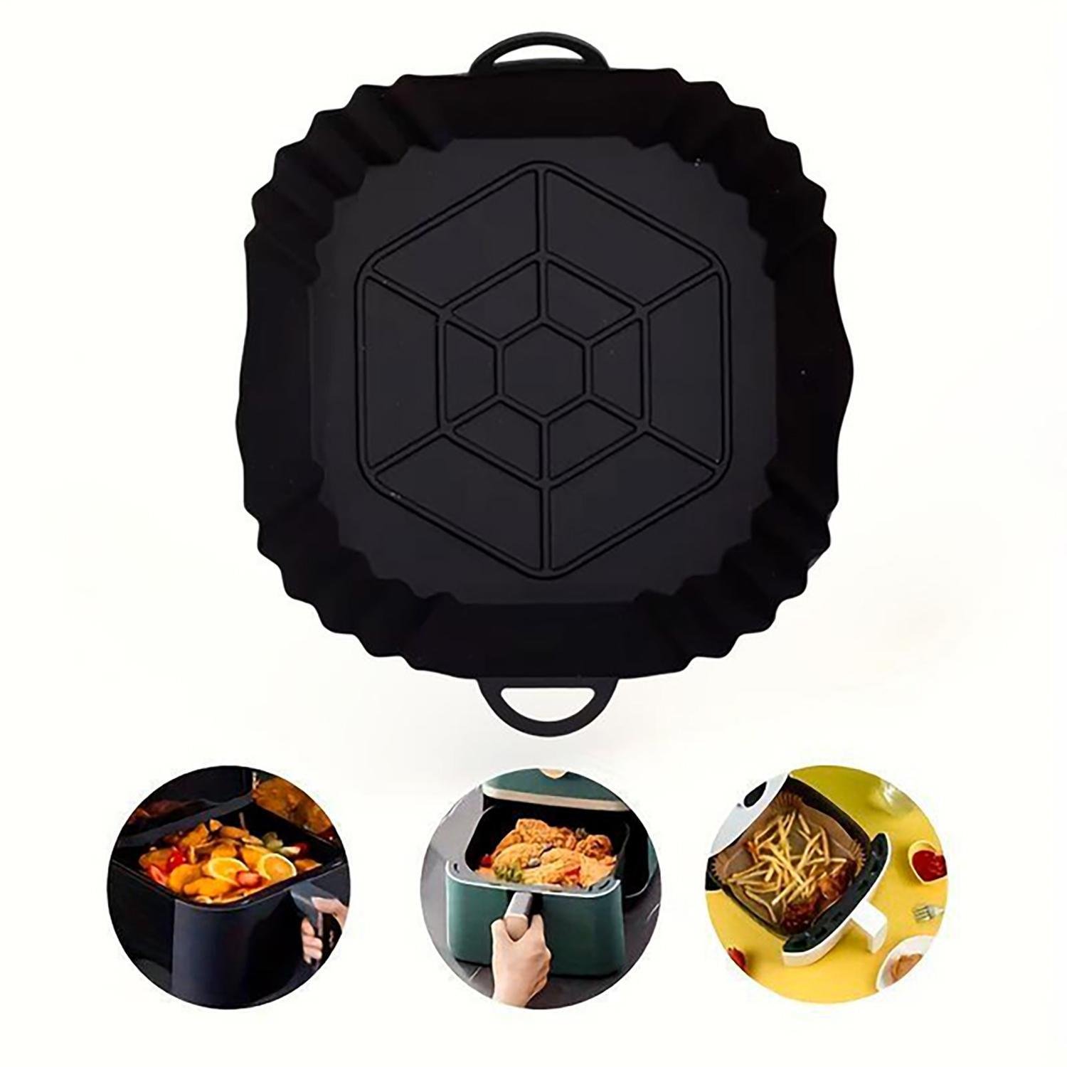 Форма квадратна для аерогрилю 20х20 см Блакитний (28849886) - фото 11 Форма квадратна для аерогрилю 20х20 см Блакитний (28849886) - фото 11