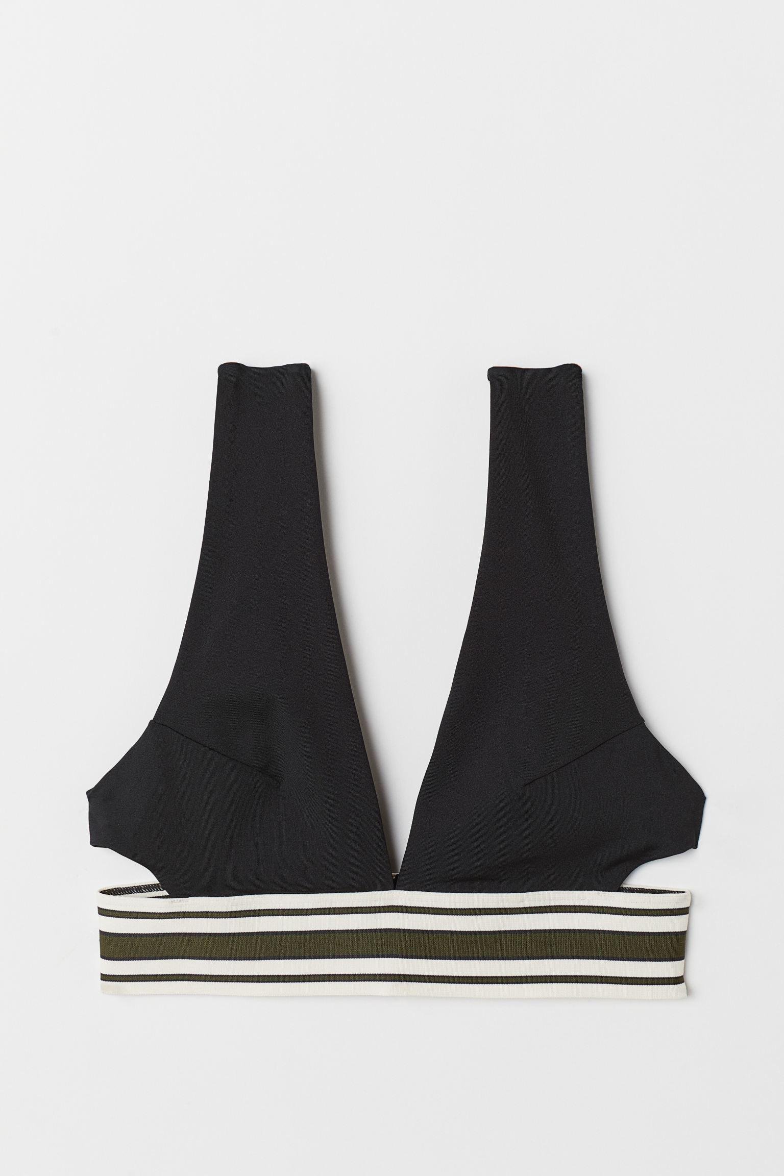 Лиф купальный H&M р. 34 Черный (1407689005)