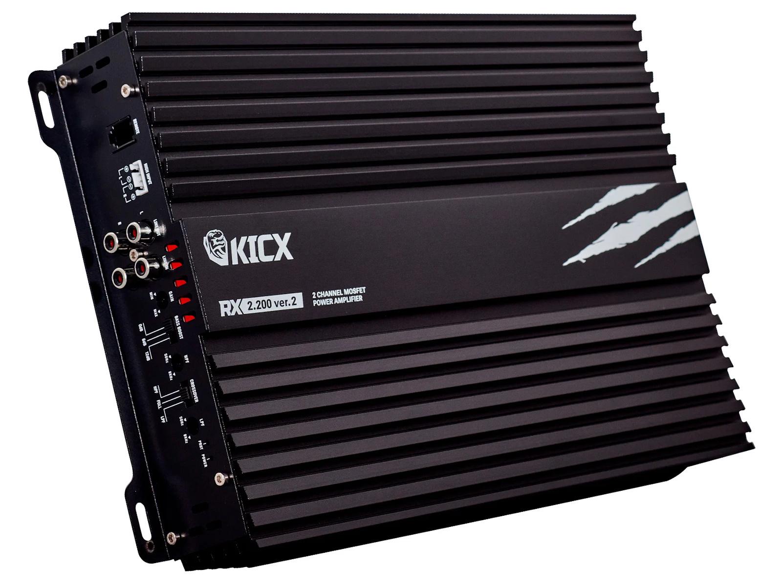 Автоусилитель Kicx RX 2.200 ver.2