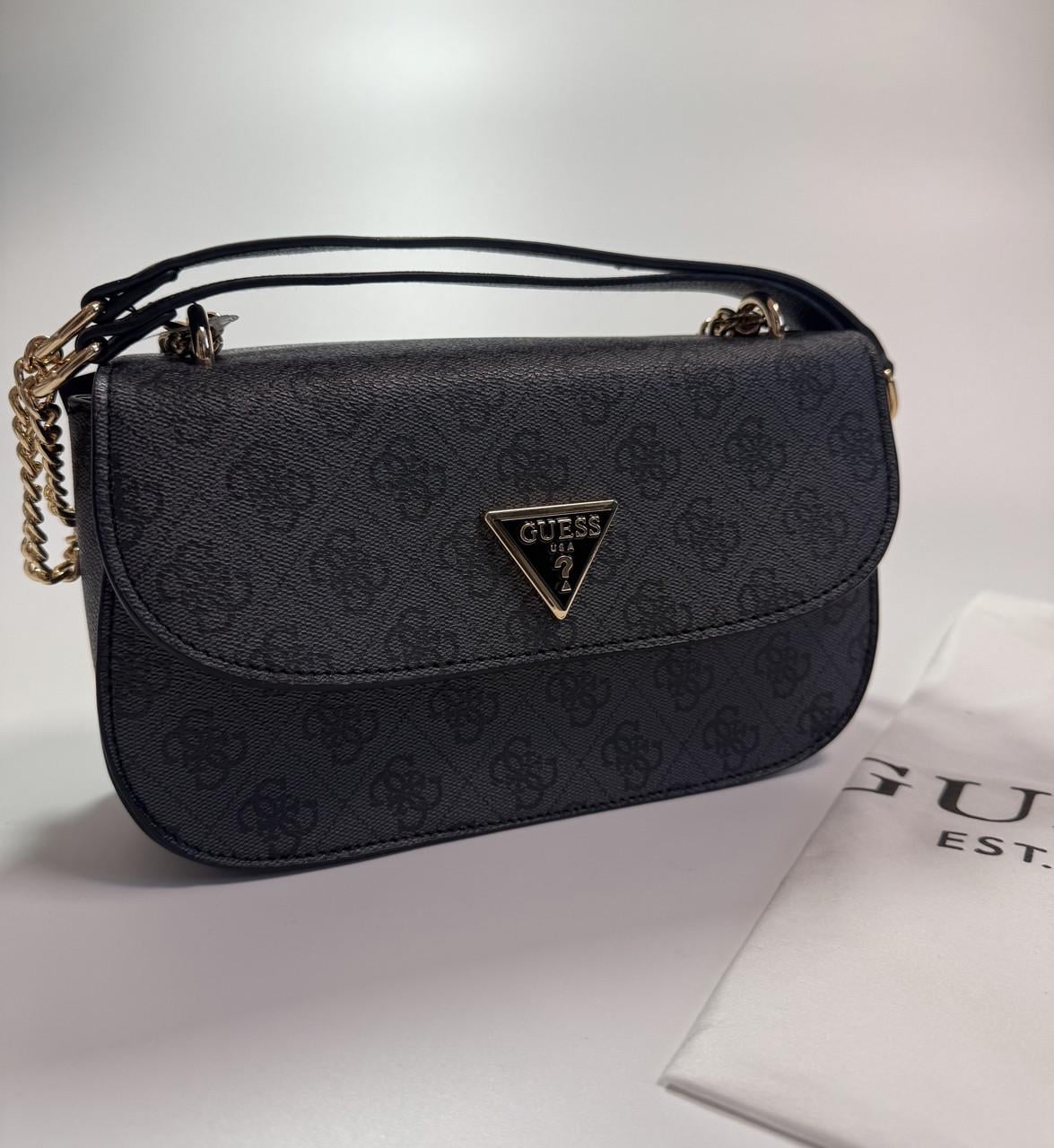 Сумка женская Guess маленькая Серый