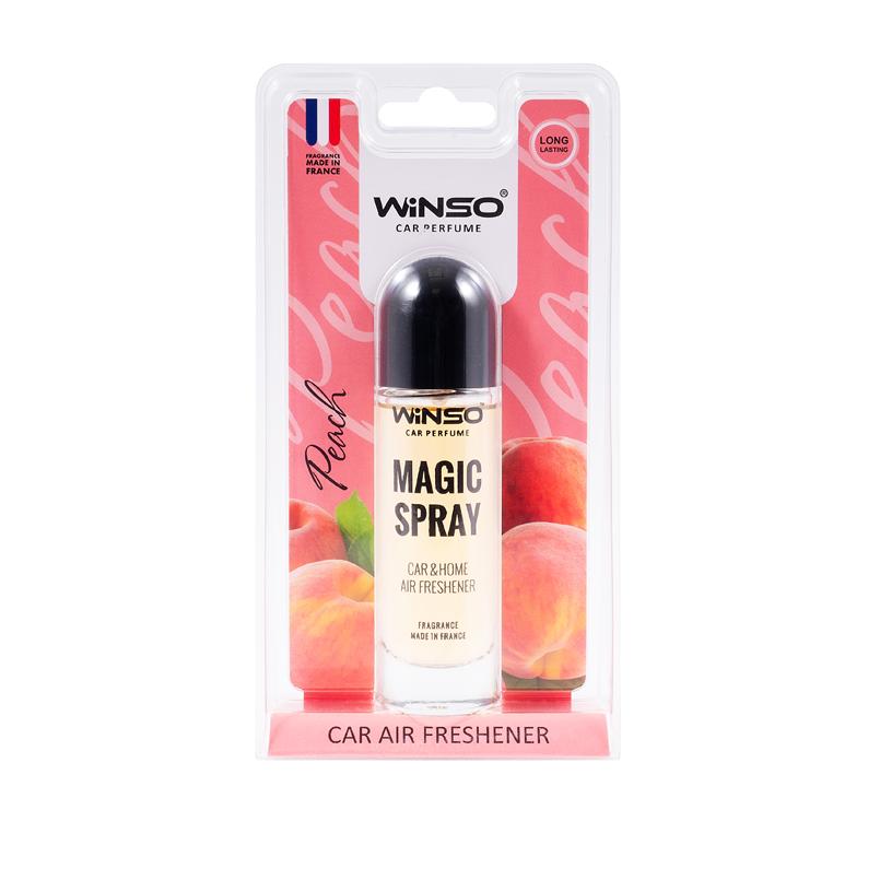 Ароматизатор Winso Magic Spray Peach, 30мл 532560 в виде спрея