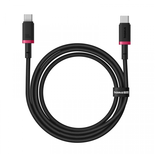 Кабель BASEUS Dura Series Cable Type-C to Type-C P10377803U01-01 100W 1 м Black/Red - фото 3