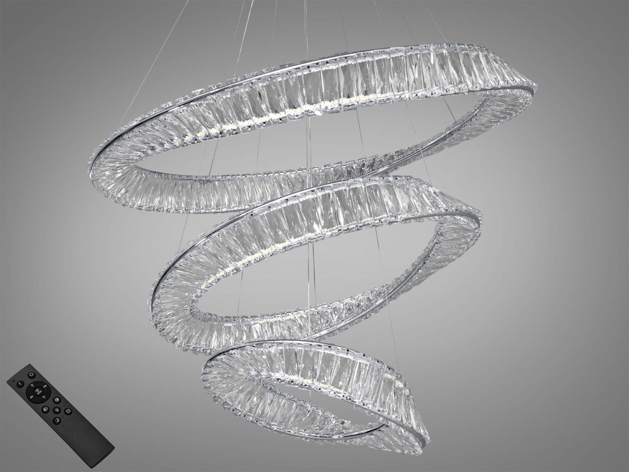 Люстра-подвес хрустальная LED 548/800+600+400CH (2437588733)