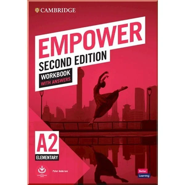 Рабочая тетрадь Cambridge Empower Second Edition A2 Elementary Workbook with Answers and Downloadable Audio