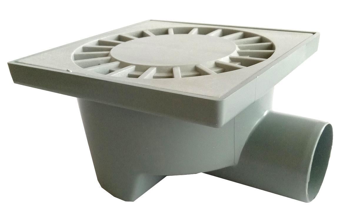 Трап для душа SantehPlast с гидрозатвором горизонтальный DN50 мм пластиковая решетка божья коровка 150х150 мм (RS-ТН-150-50.02) Трап для душа SantehPlast с гидрозатвором горизонтальный DN50 мм пластиковая решетка божья коровка 150х150 мм (RS-ТН-150-50.02)