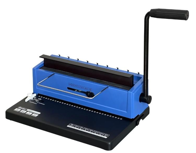 Біндер на металеву пружину YIBO T1688R круглі отвори (000016321)