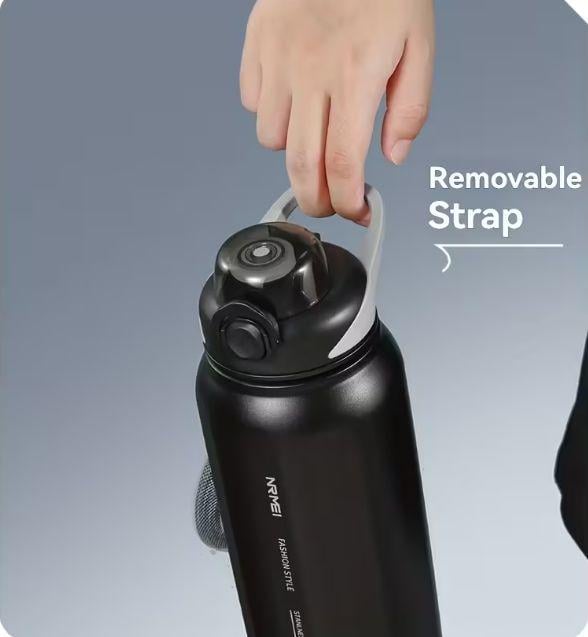 Термос NRMEI з нержавіючої сталі 316 герметичний не містить BPA 1000 мл Чорний (2817358959) - фото 9 Термос NRMEI з нержавіючої сталі 316 герметичний не містить BPA 1000 мл Чорний (2817358959) - фото 9