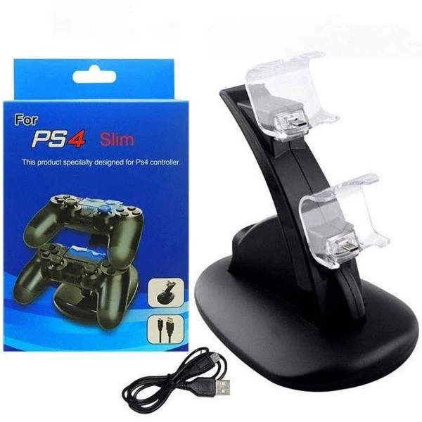 Зарядная станция Dual USB Charging Stand для геймпадов PlayStation PS4/PS4 Slim/PS4 Pro - фото 6