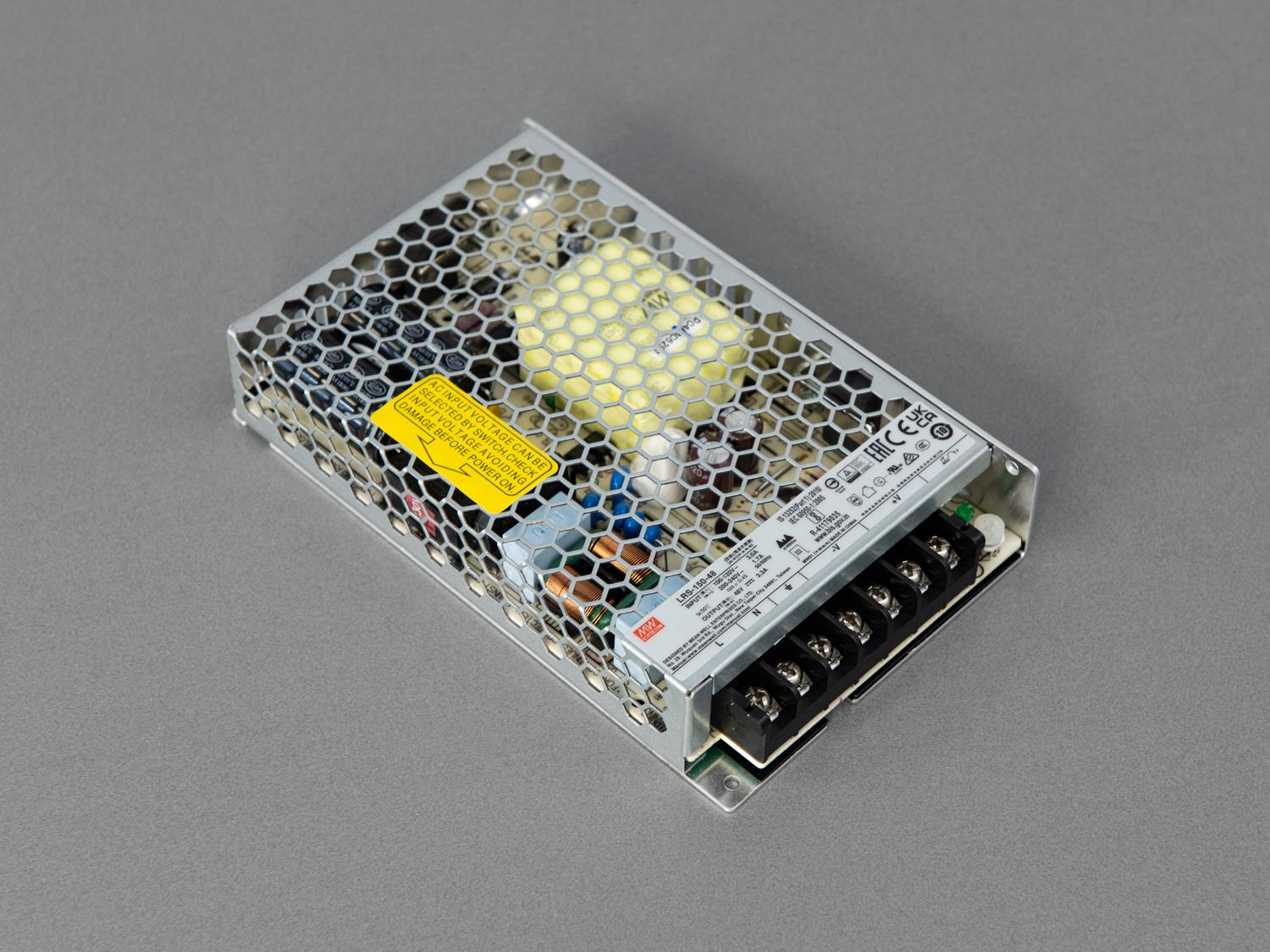 Блок питания для магнитной трековой системы 150 Вт скрытого монтажа (QY-LRS-150W-48)