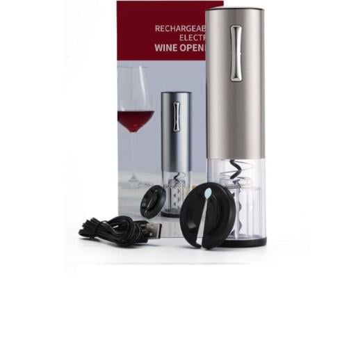 Штопор электрический USB 9х7х19см (LU000209)