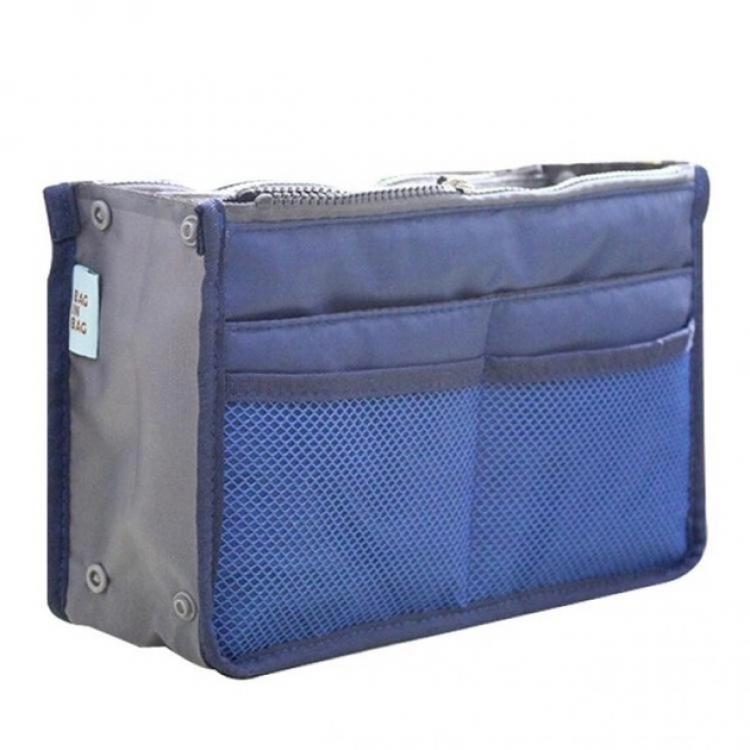 Сумка-органайзер в дорожную сумку Bag in bag Maxi 27x17 Blue (127573) Сумка-органайзер в дорожную сумку Bag in bag Maxi 27x17 Blue (127573)