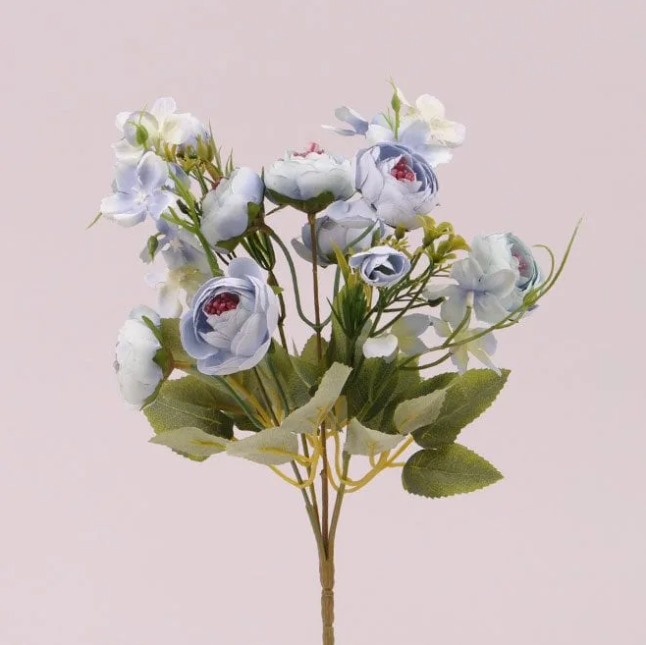 Букет Камелий декоративный Flora Голубой (72972)