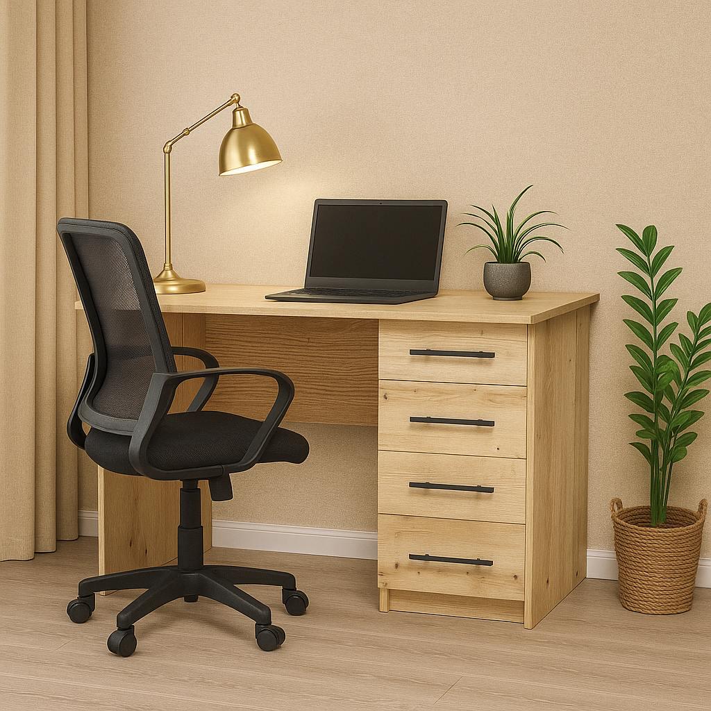 Стол письменный ОП-104+404 Orange-Line Дуб Эвок Прибрежный (400953) - фото 2