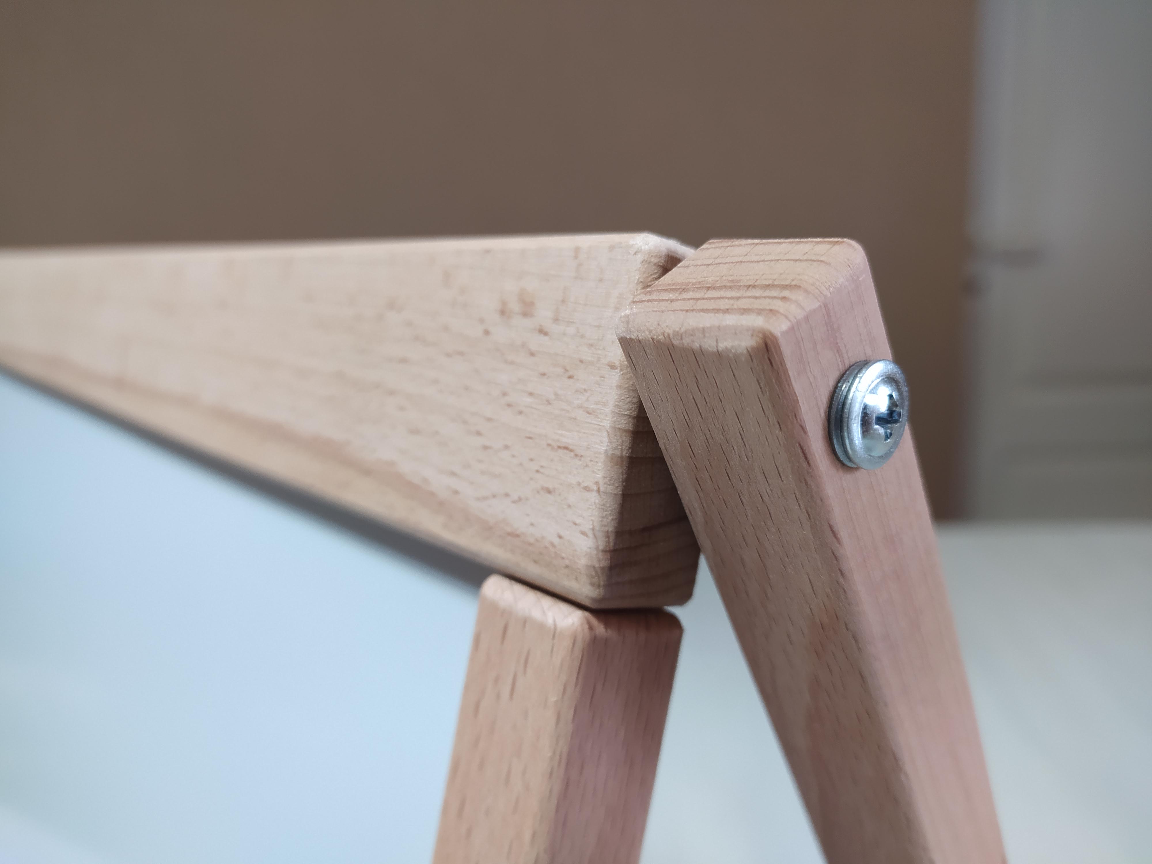 Мольберт настільний двосторонній магнітний дерев'яний 3в1 52x37x2 см (4310) - фото 3