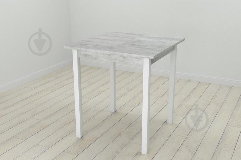 Стол кухонный Ferrum-decor Диего 75x70x70 Белый ДСП Урбан Лайт 16мм (DIE0035)